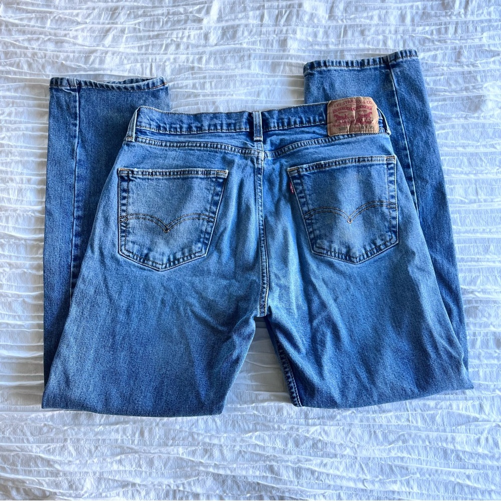 Levi's Men's Straight Blue Jeans